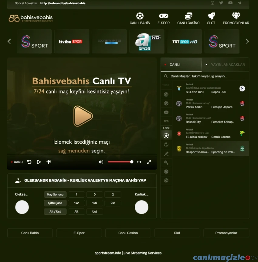 Bahisvebahis tv TV