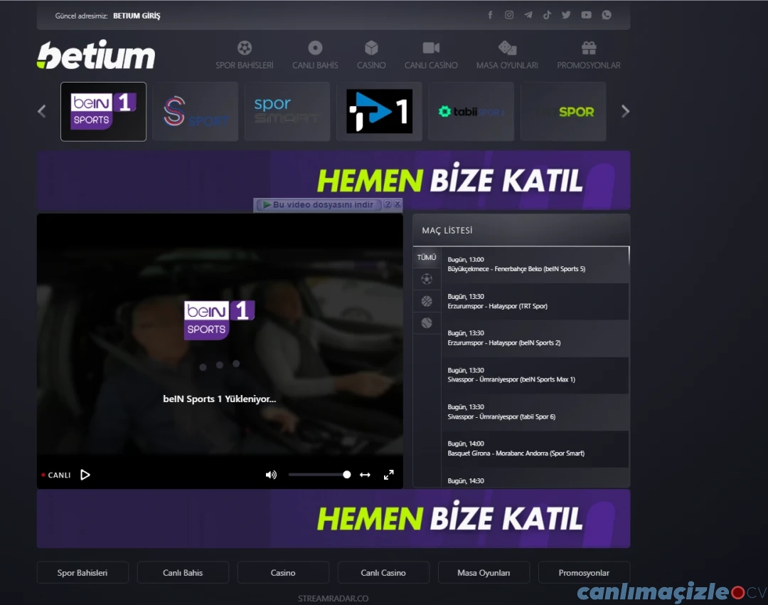 Betium tv TV