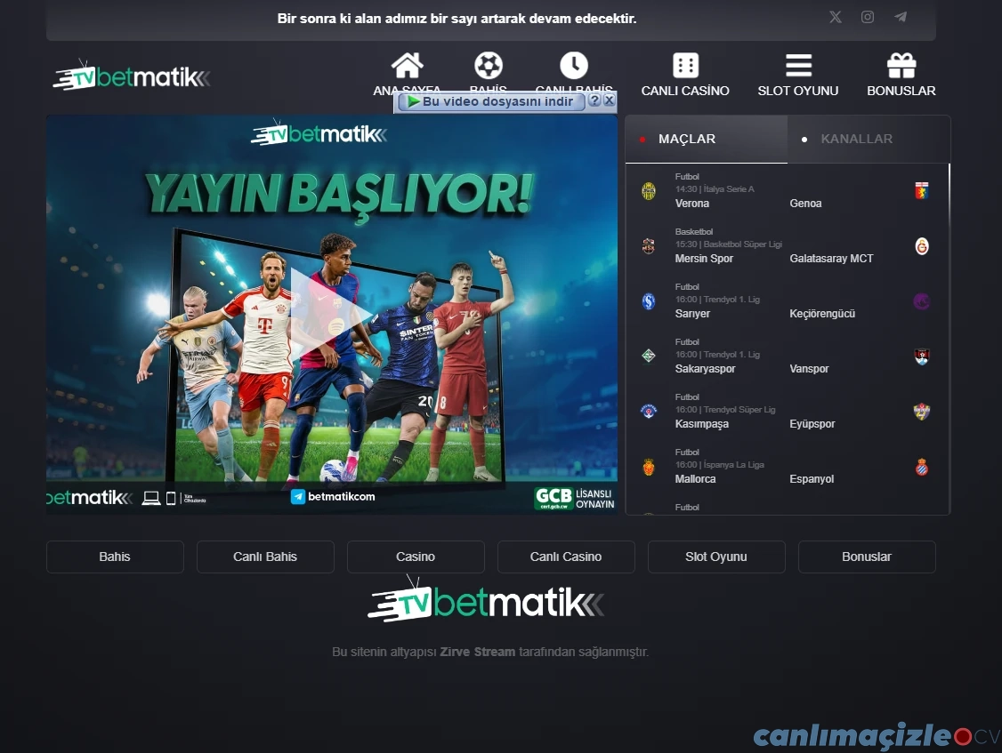 Betmatik tv TV