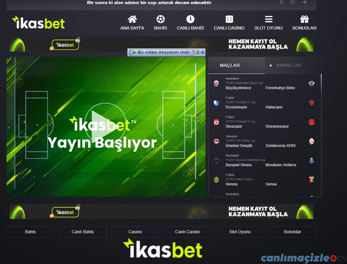 İkasbet tv TV