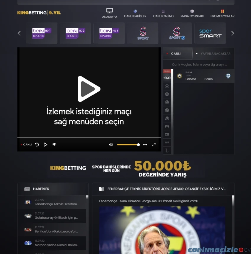 Kingbetting tv TV