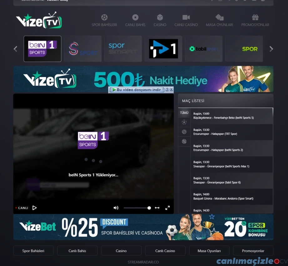 Vizebet tv TV