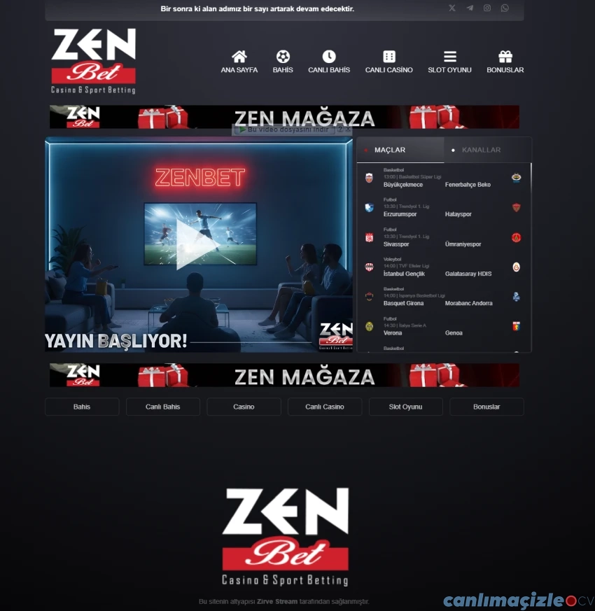Zenbet tv TV